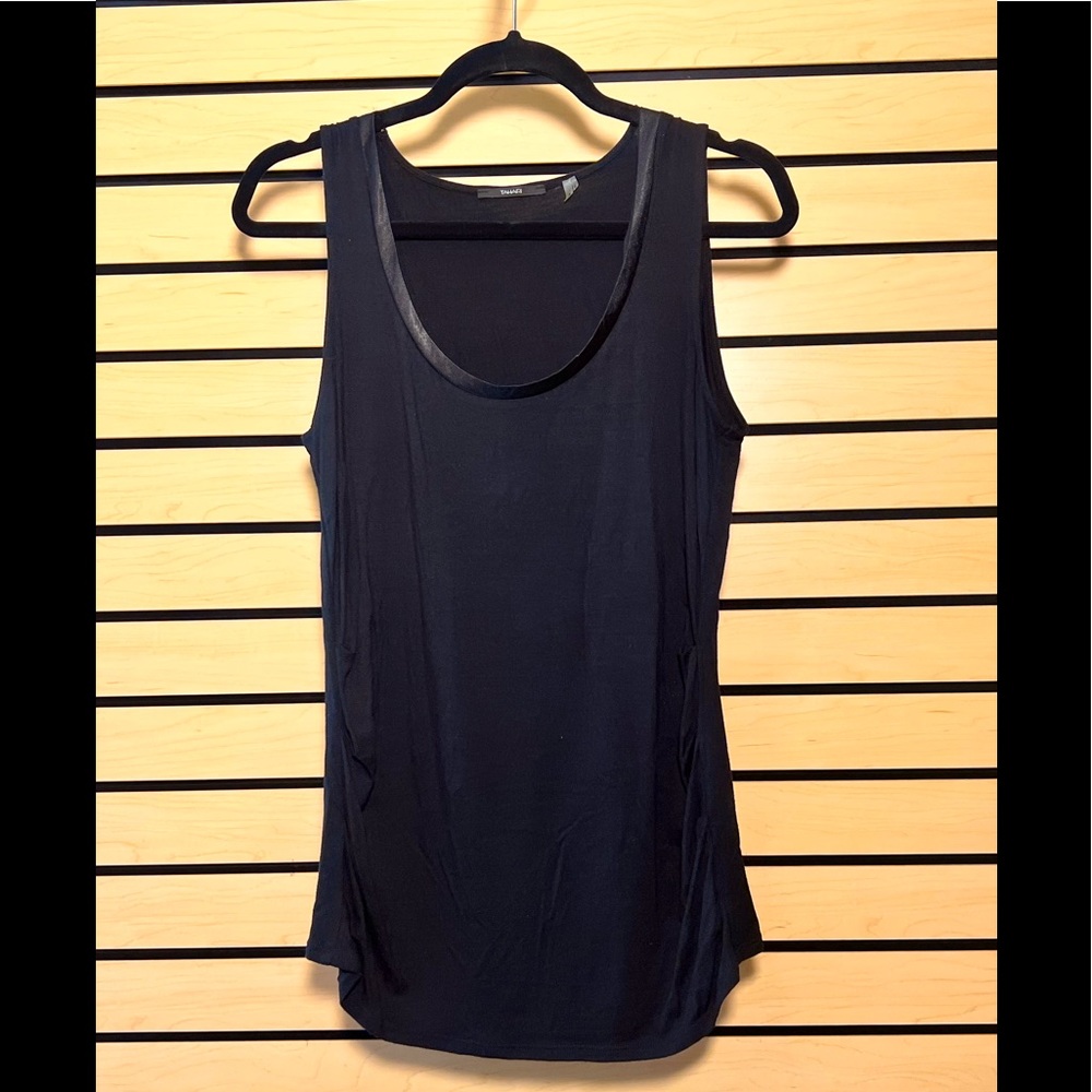 Tahari black tank